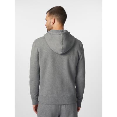 Herren-Hoodiejacke, Graumelange