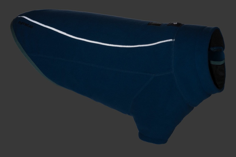 Veste polaire climate changer™ des manches et une fermeture à glissière. Couleur: blue jay (bleu), taille: l