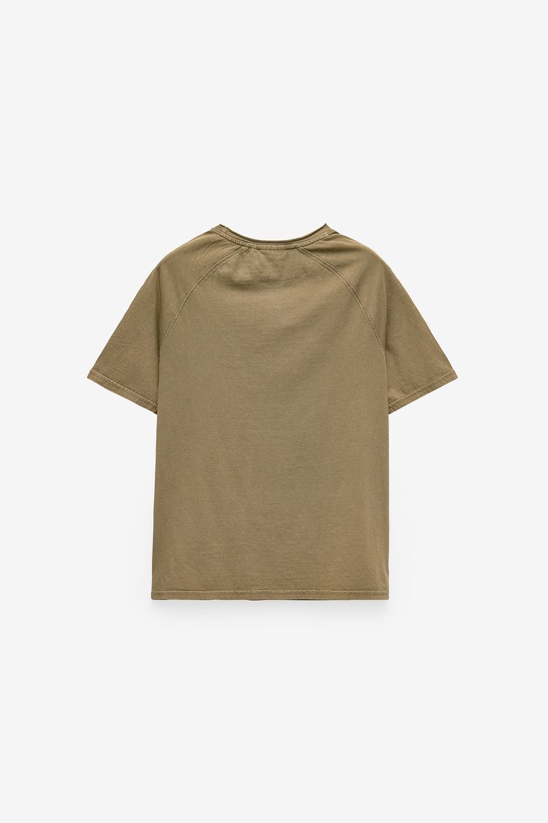 T-SHIRT  EM LAVA DYE