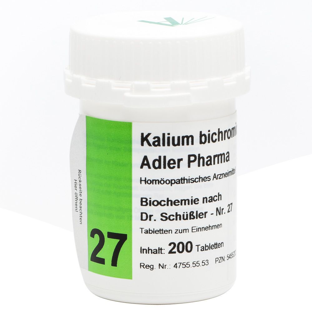 Adler Pharma Kalium bichromicum D12 Biochemie nach Dr. Schüßler Nr. 27