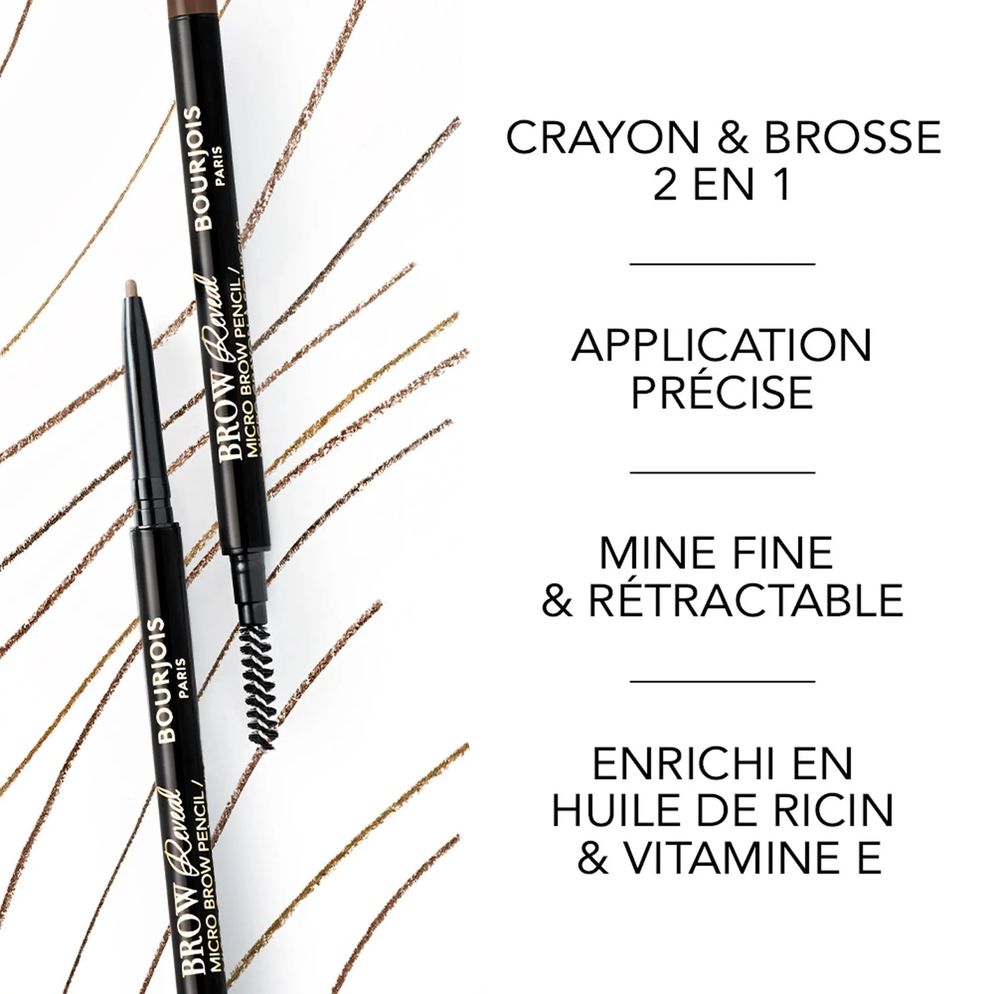 Bourjois - Twist Up Brow Reveal Crayon Sourcils- Sourcils