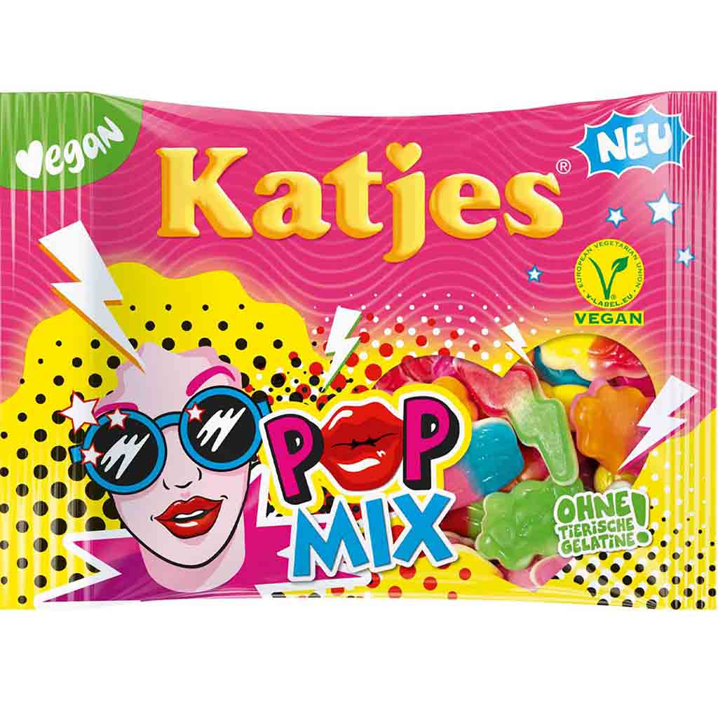 Katjes Fruchtgummi Pop Mix Kaubonbon Style 175g MHD:31.12.25