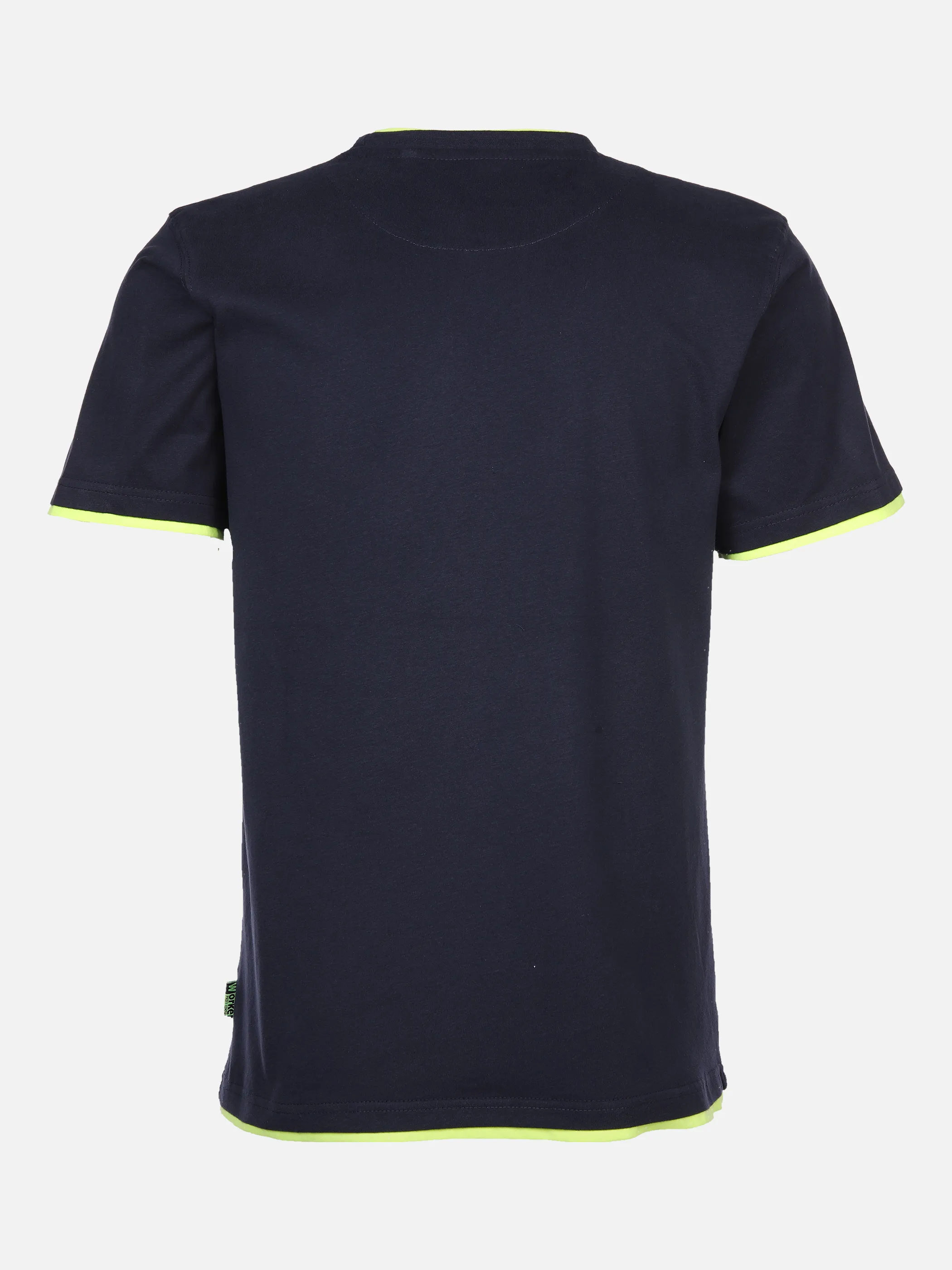 Herren Shirt im 2in1 Look