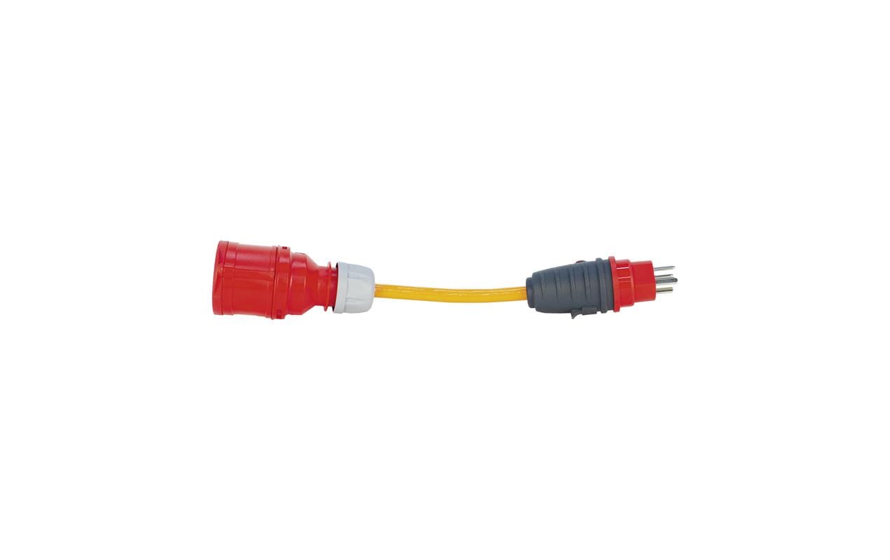 Verlängerungskabel 0.3 m CEE16/5 - T25 IP44Industrie-Verlängerungskabel EPR-PUR 5 x 2.5 mm2 0.3m T25 IP55 - CEE16/5