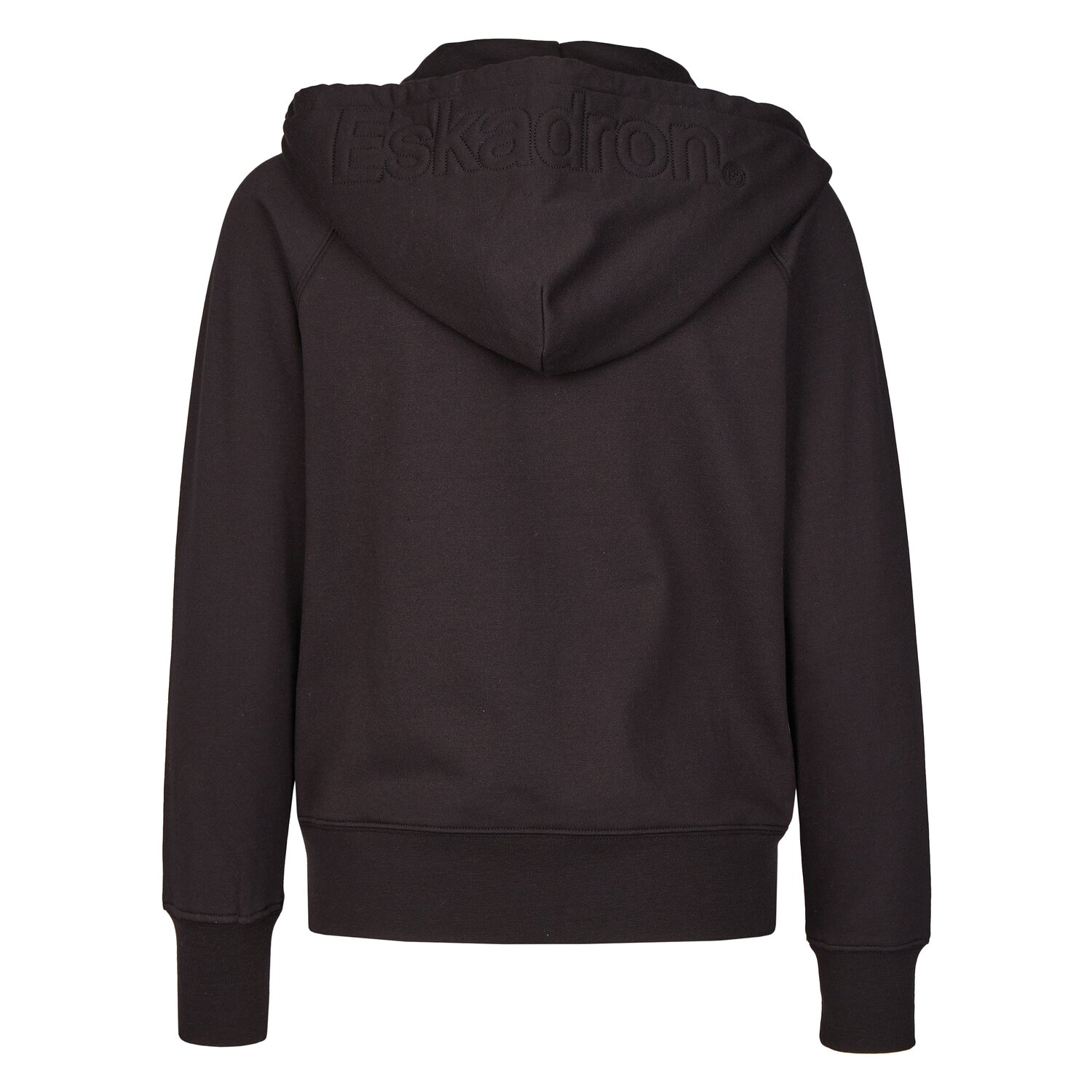 ESKADRON Dynamic Hoodie Tech-Jersey Zip-Hood - black