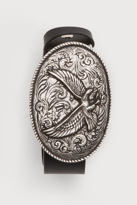 Ledergürtel, echtes Leder, Adler-Koppelschließe, Breite ca. 4 cm, bis Gr. 170cm