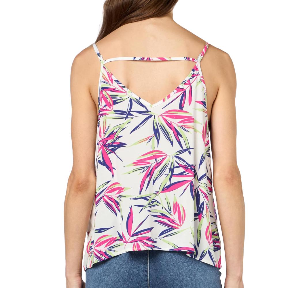 Only Top Blanc/Rose à Motifs Femme Only Nova Life Paris