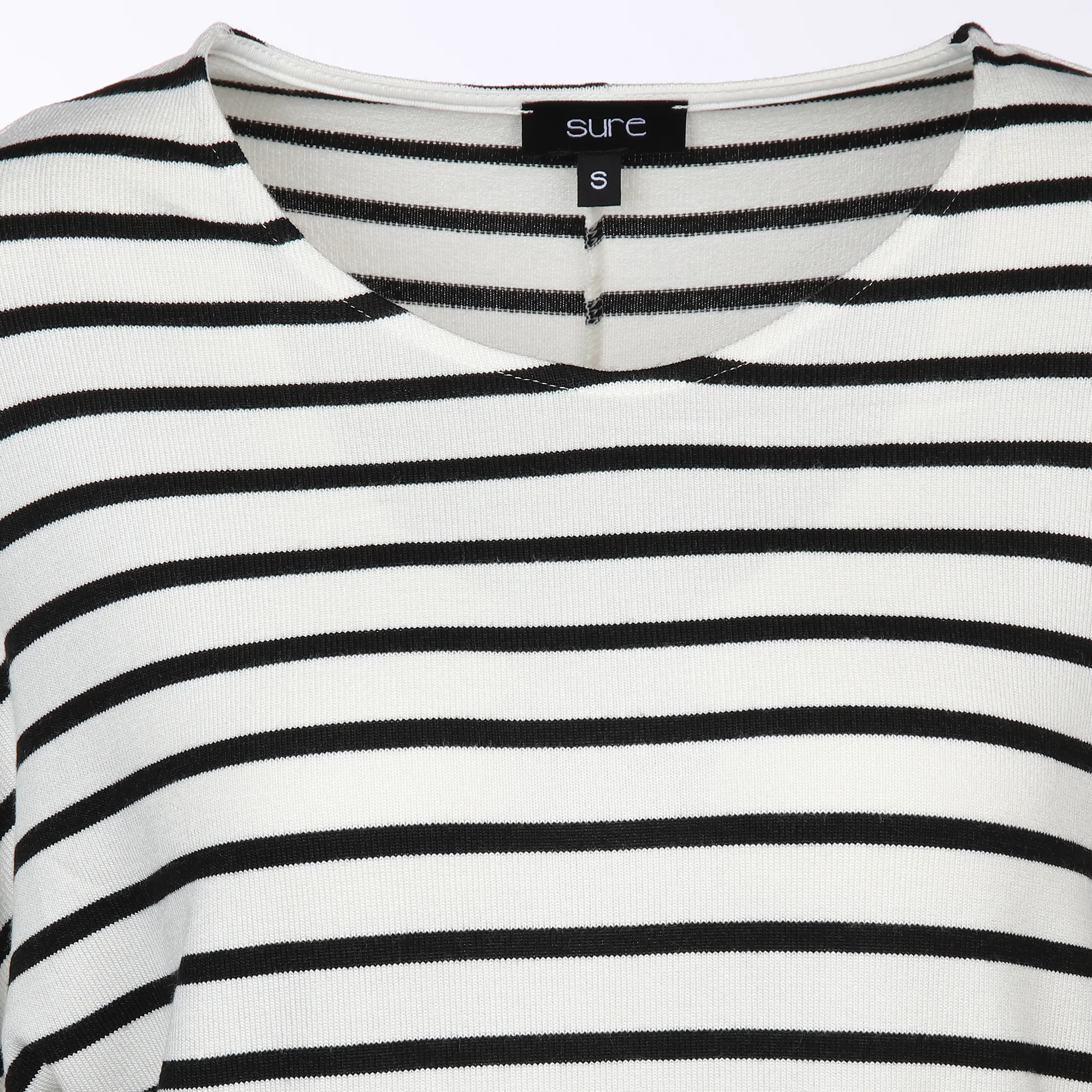 Damen Shirt mit 3/4 langen Fledermausärmeln
