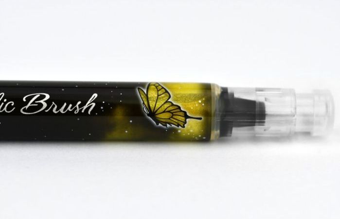 Pentel - Dual Metallic Brush Pen - Groen - 1 x