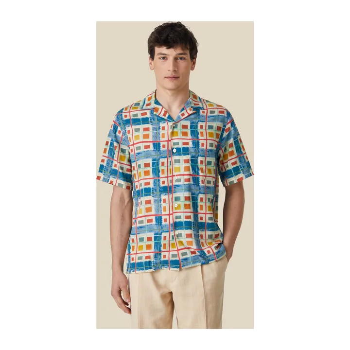 Portuguese Flannel Chemisette Case | Bleu