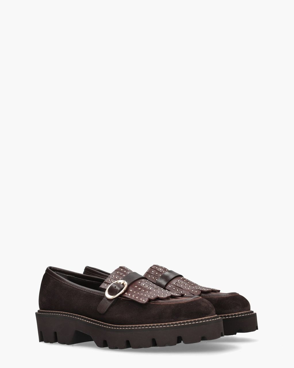 Pertini 33104 Donkerbruin Damesloafers