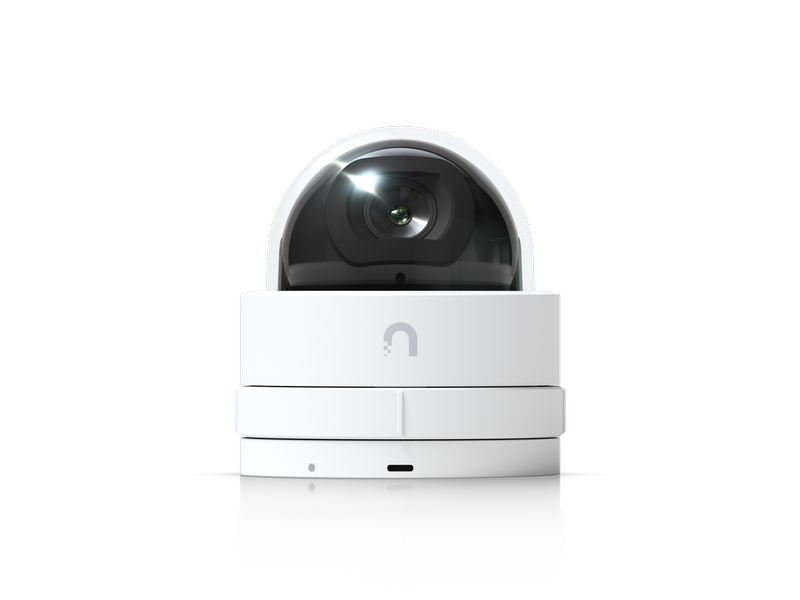 Ubiquiti Netzwerkkamera UVC-G5-Dome-Ultra Weiss Ultrakompakte und manipulationssichere 2K-HD-PoE-Kamera mit Nachtsichtfunktion für die Sicherheit in Innenräumen