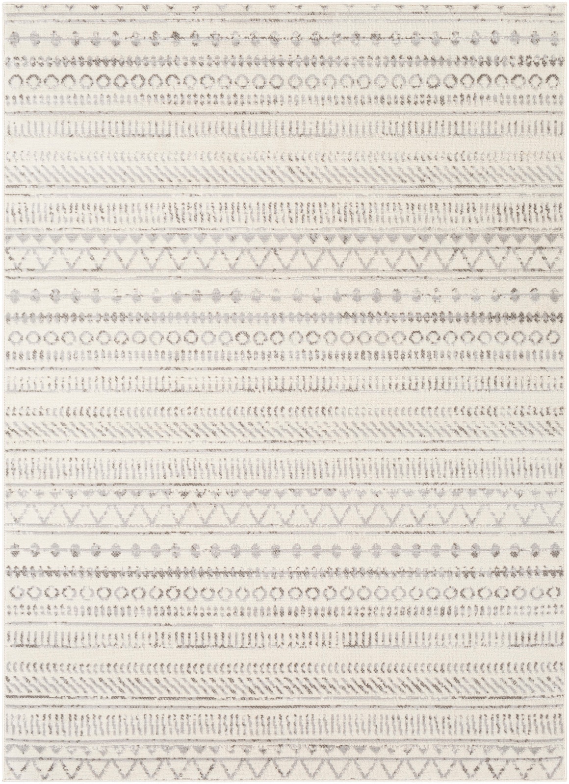 Livabliss Teppich »HAMA« rechteckig 11 mm Höhe Skandi Design, Modern Boho Kurzflor Wohnzimmerteppich, Schlafzimmer