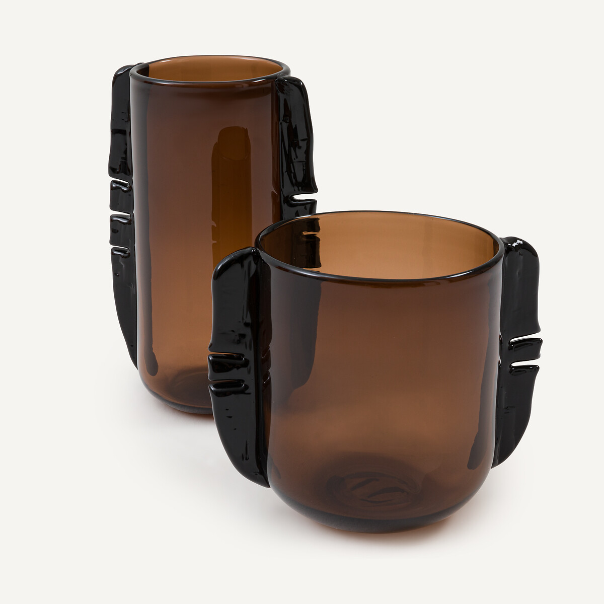 AM.PM<br>Vaso de vidro soprado à mão, 32 cm de altura, Limno