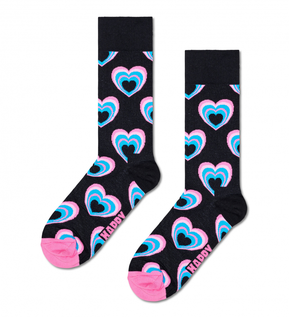Happy Socks Heart In Heart Sock Socken in Mehrfarbig