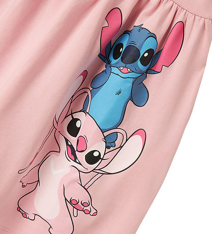 Name It Kleid - NmfAssa - Stitch - Cameo Pink