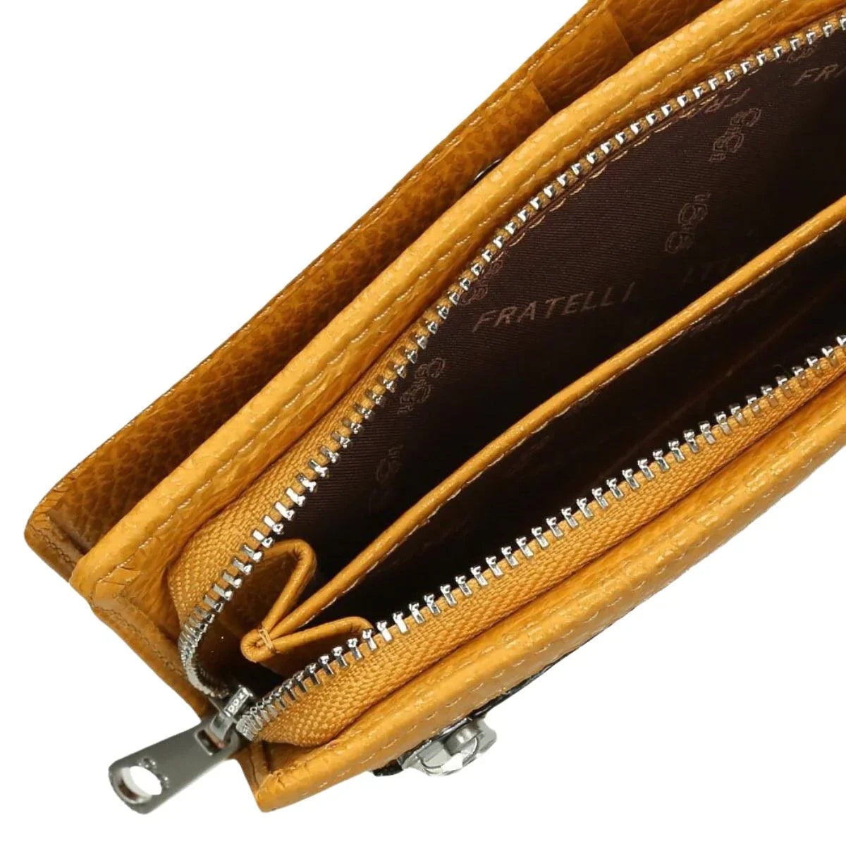 Gigi Fratelli | ROM 9005 Leren dames portemonnee