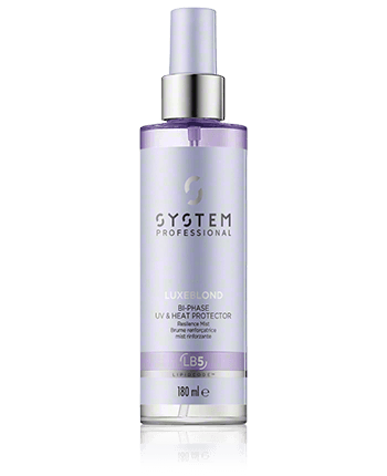 System Professional LipidCode LuxeBlond Bi-Phase UV & Heat Protector LB5 180ml