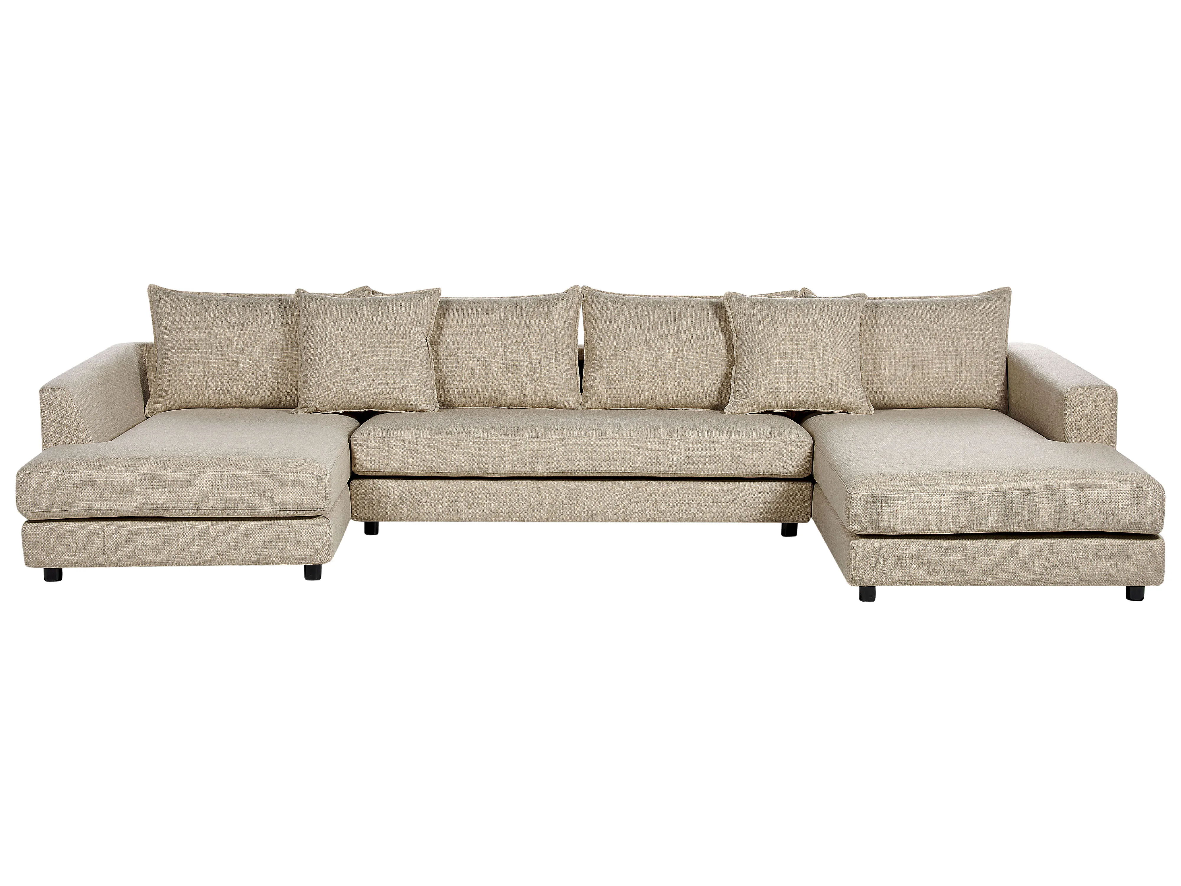 Hoekbank 5-zits LILVIKEN Stof Beige