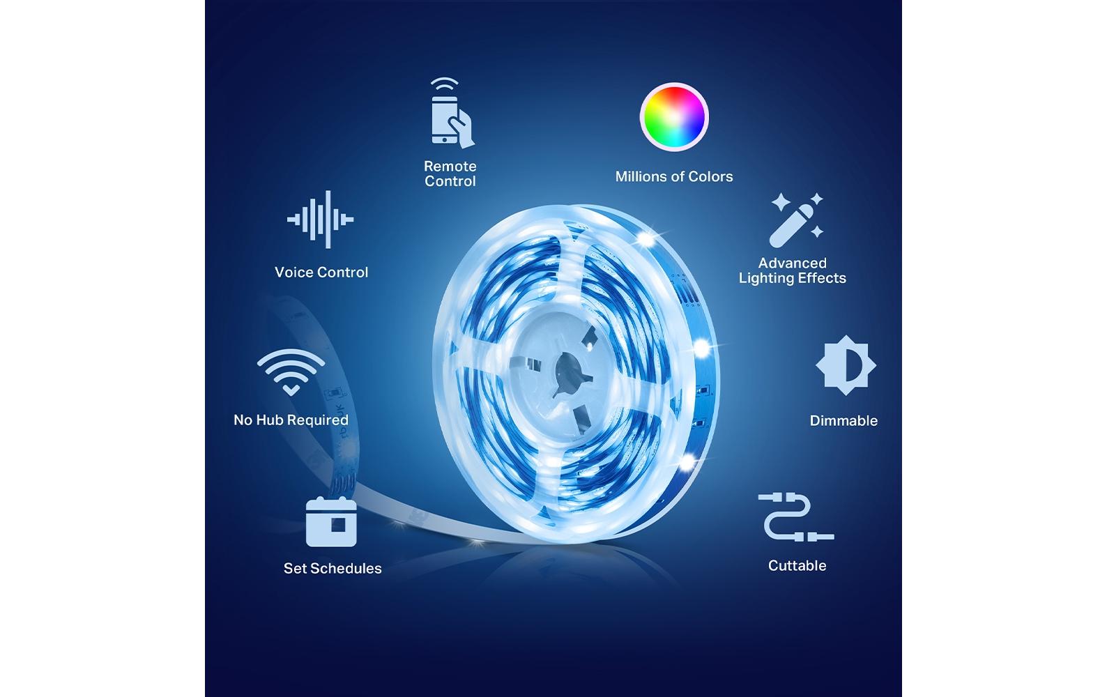 LED Stripe Tapo L900-10, 10 m MulticolorSmart Wi-Fi Light Strip