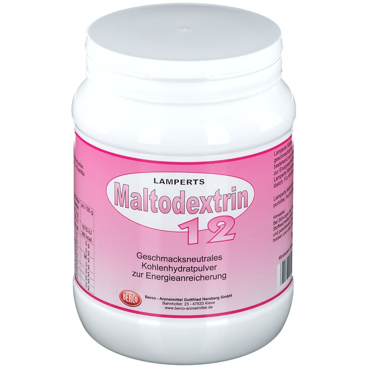 Maltodextrin 12 Lamperts