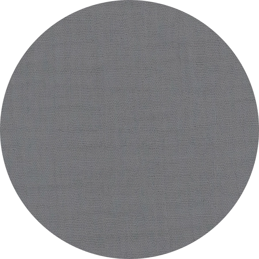 odenwälder Musselin Sommerschlafsack grey 70 cm - 90 cm