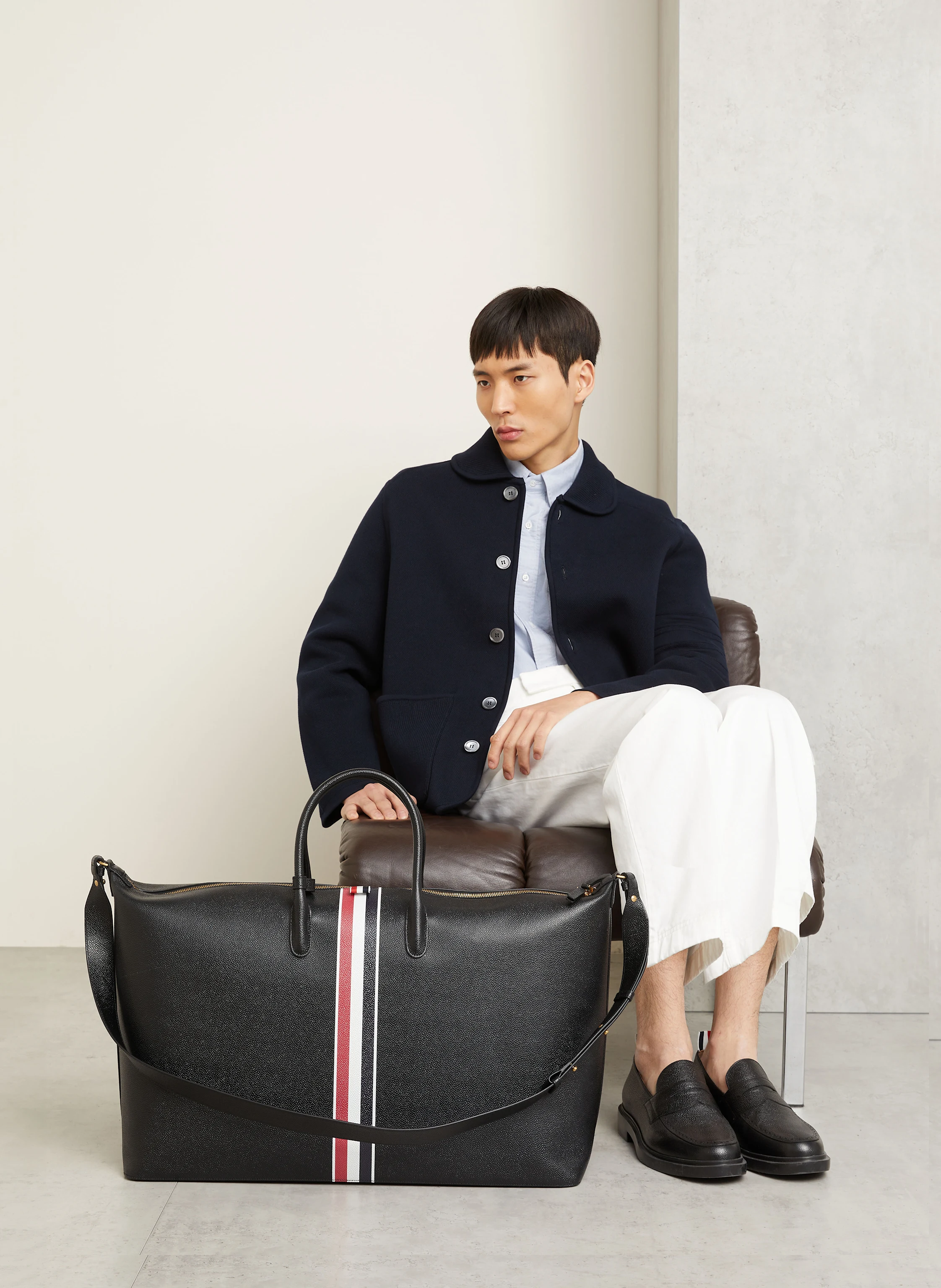 THOM BROWNE. Reisetasche