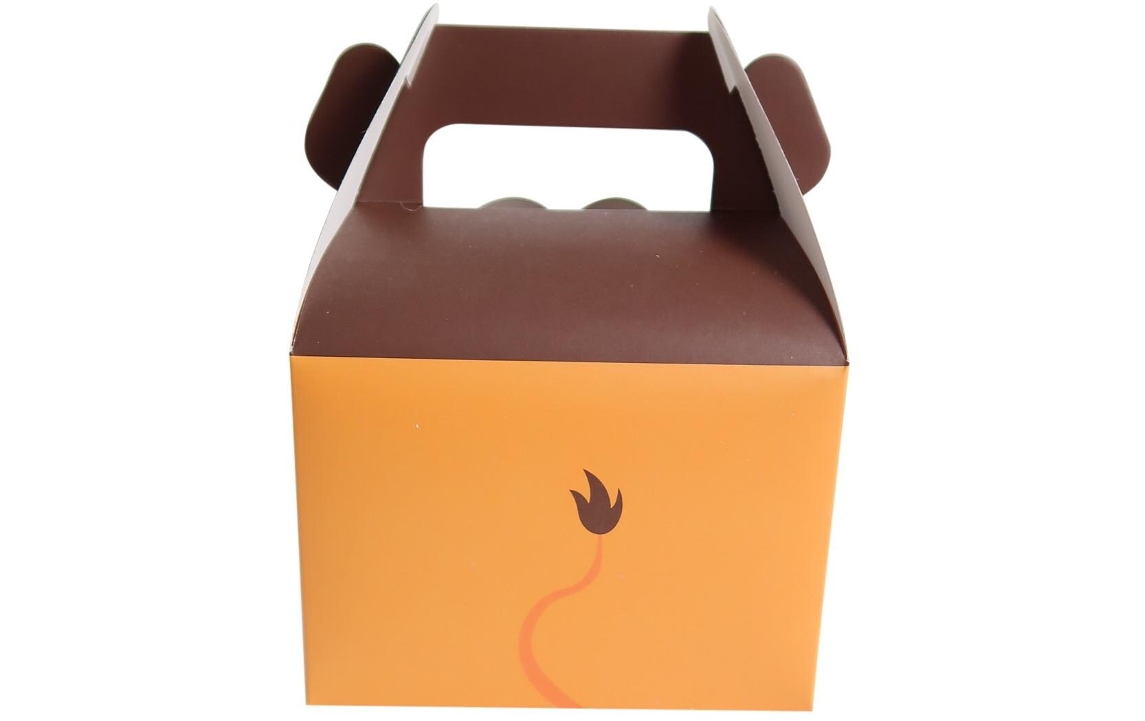 Geschenktasche Safari 15 x 11 x 8.5 cm, 10 x 11 x 8.5 cmGeschenkbox mit 6 verschiedenen Designs
