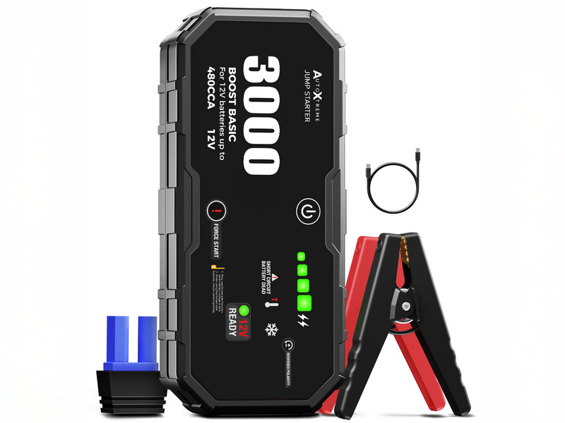 AutoXtreme Boost Basic jumpstarter - 480 CCA