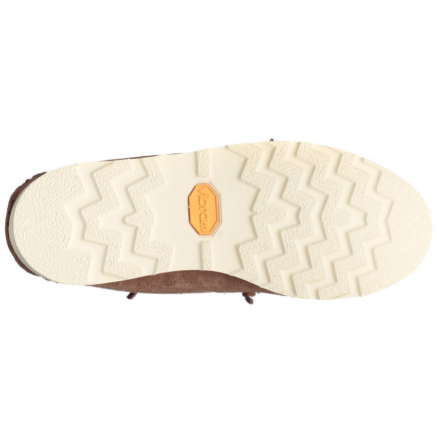 CAYUGA MID CAMEL PAPYRUS COGNAC-Mocassin en cuir lisse tanné pour homme
