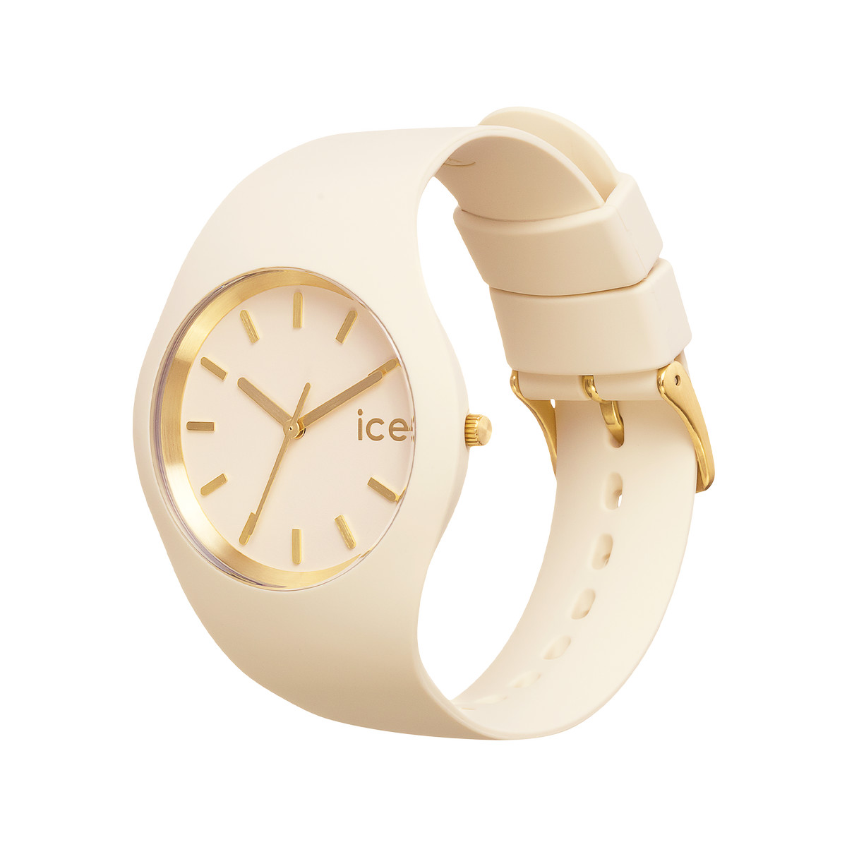 Montre Ice Watch Femme silicone beige