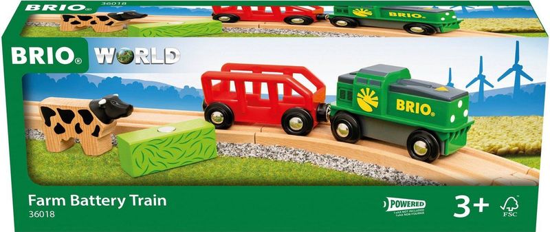 BRIO - 36018 - Speelgoedtrein - Multikleur - Kunststof en Hout