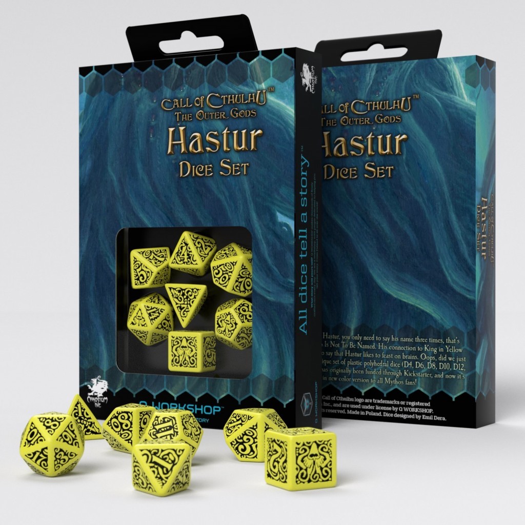 Call of Cthulhu The Outer Gods - Hastur Dice Set