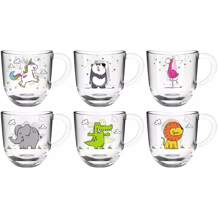 Leonardo Becher Bambini 12er Set bunt