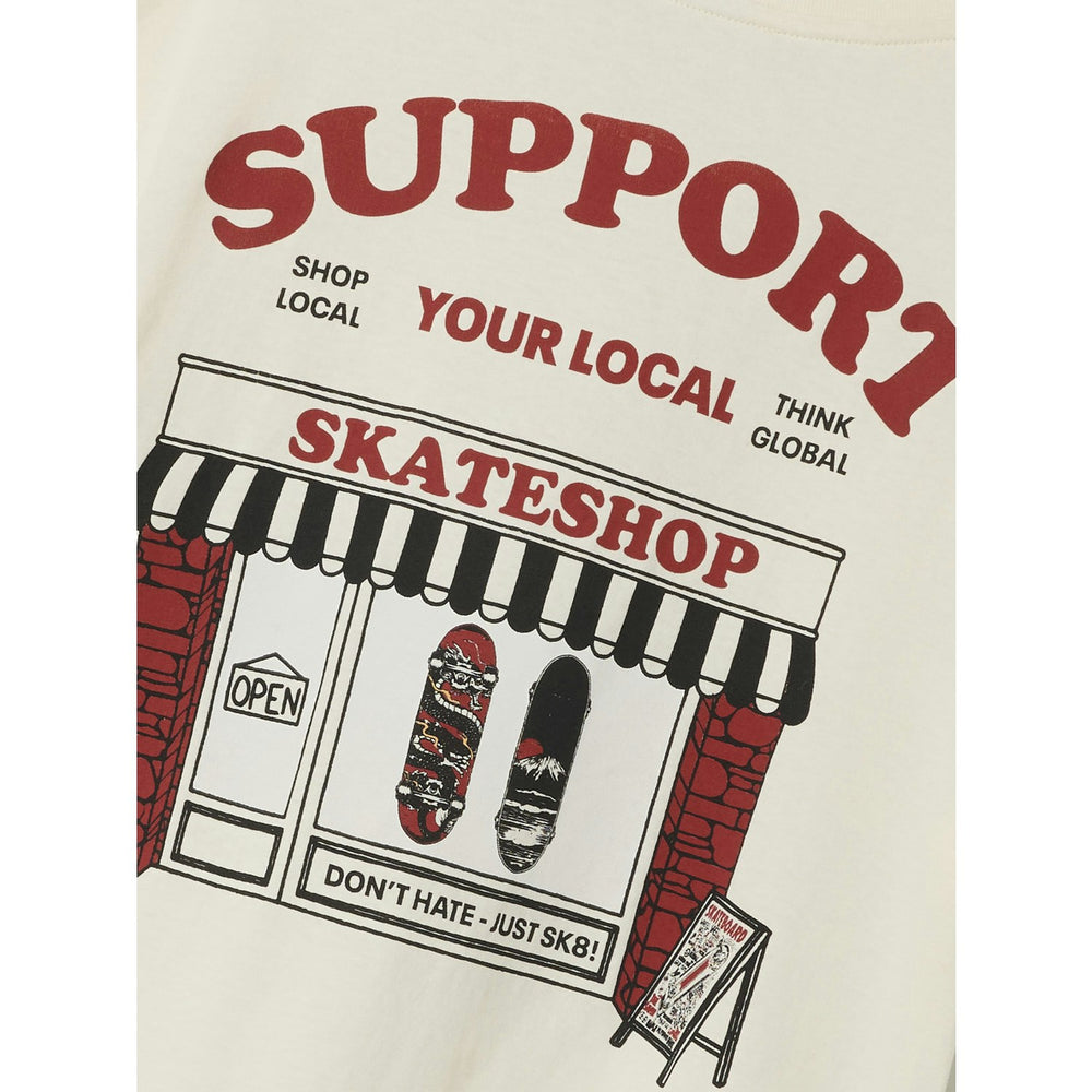 Køb Name It White Swan, Red Short Sleeve T-shirt