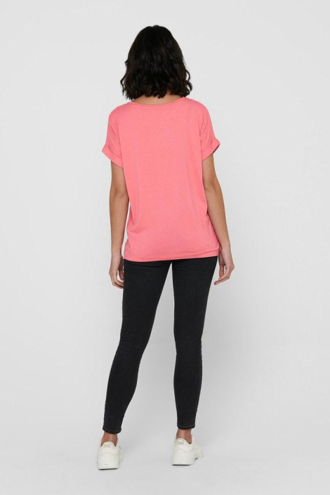 Only roze dames t-shirt