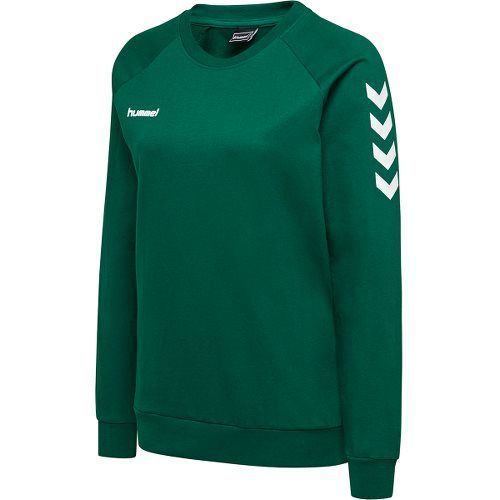 Hummel Go Cotton Sweat - Vert Femme