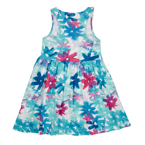 Desigual - VEST_INGRID - Bleu / Rose