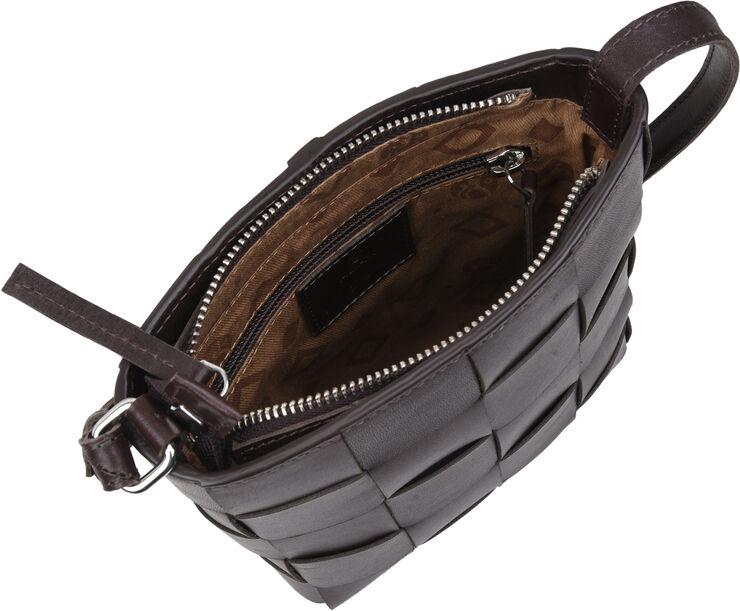 ADAX Limona shoulder bag Zelda Mørkebrun