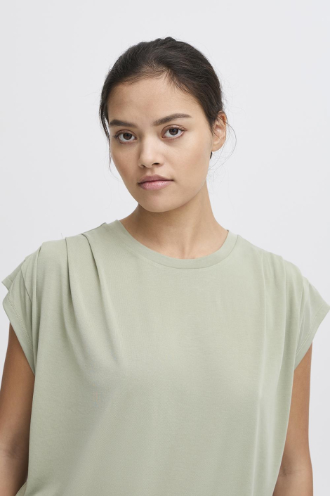 Ichi groene dames t-shirt