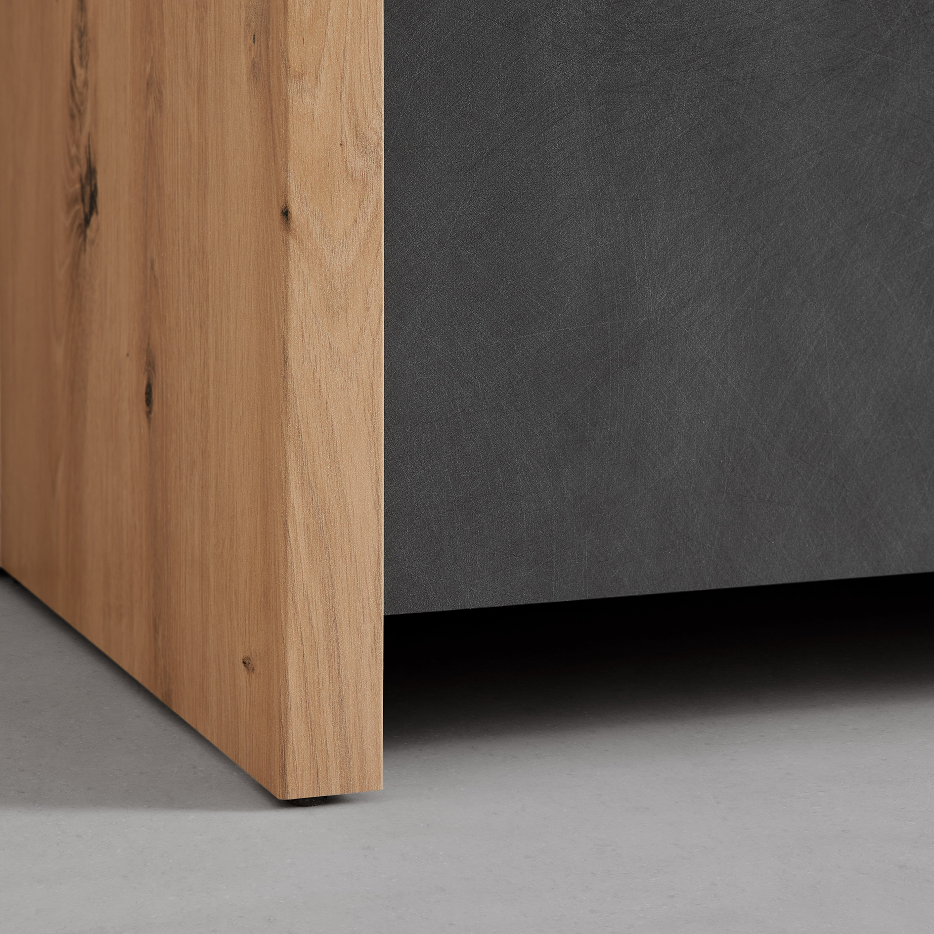 Lowboard - Artisan Eiche-Matera - 3 Schubkästen - 190 cm