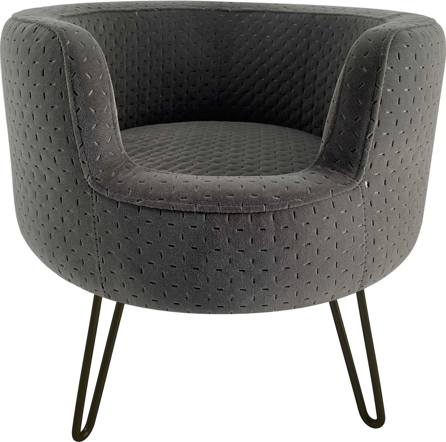 Intratuin hondenmand Ella grijs D 49 H 44 cm