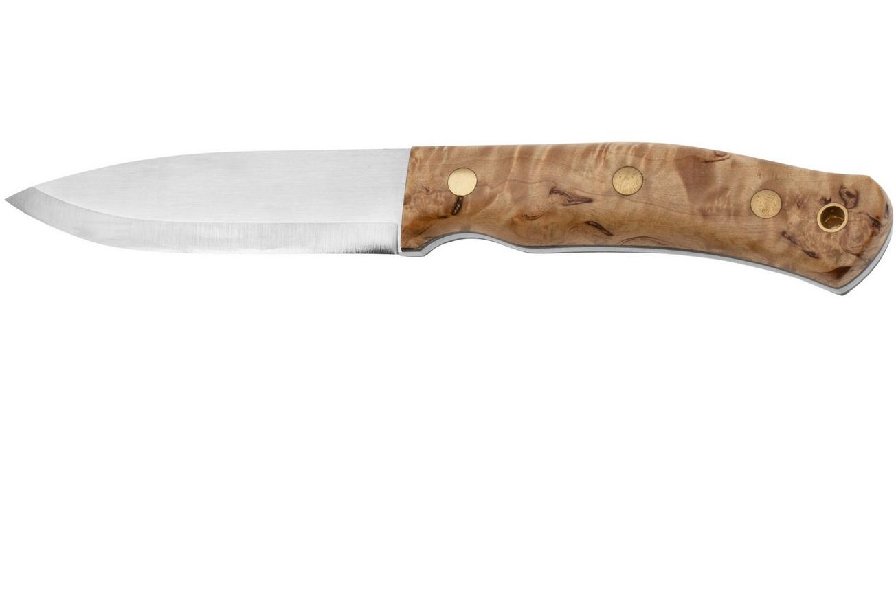 Casström No. 10 Swedish Forest Knife Scandi 14104 Sleipner Curly Birch Kydex, bushcraftmes