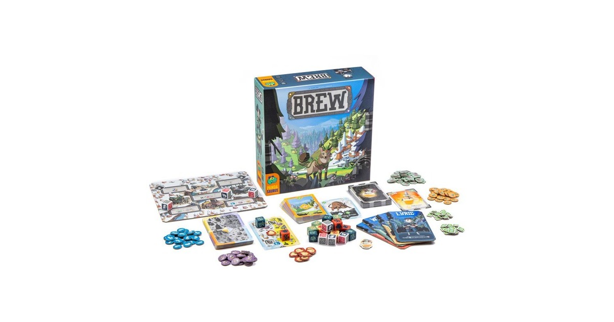 European Player NetworkBrew Bordspel  (Engels, 2 - 4 spelers, 45 - 90 minuten, Vanaf 14 jaar)