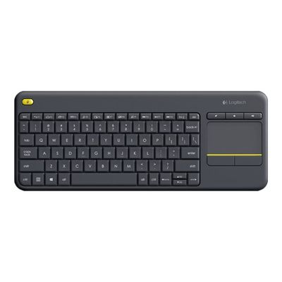 Logitech K400 Plus - clavier sans fil Azerty - avec pavé tactile intégré