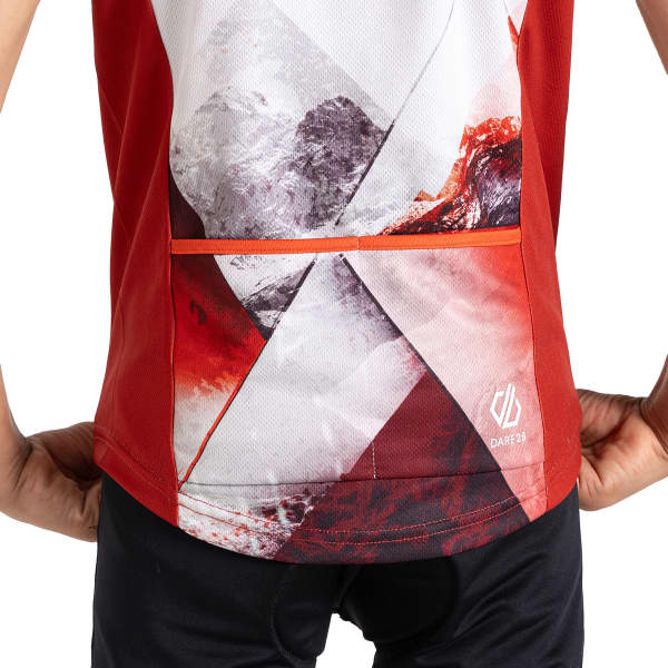 Maillot vélo DARE 2B SPEED UP II JERSEY BLACK/CINNAMON MOUNTAIN