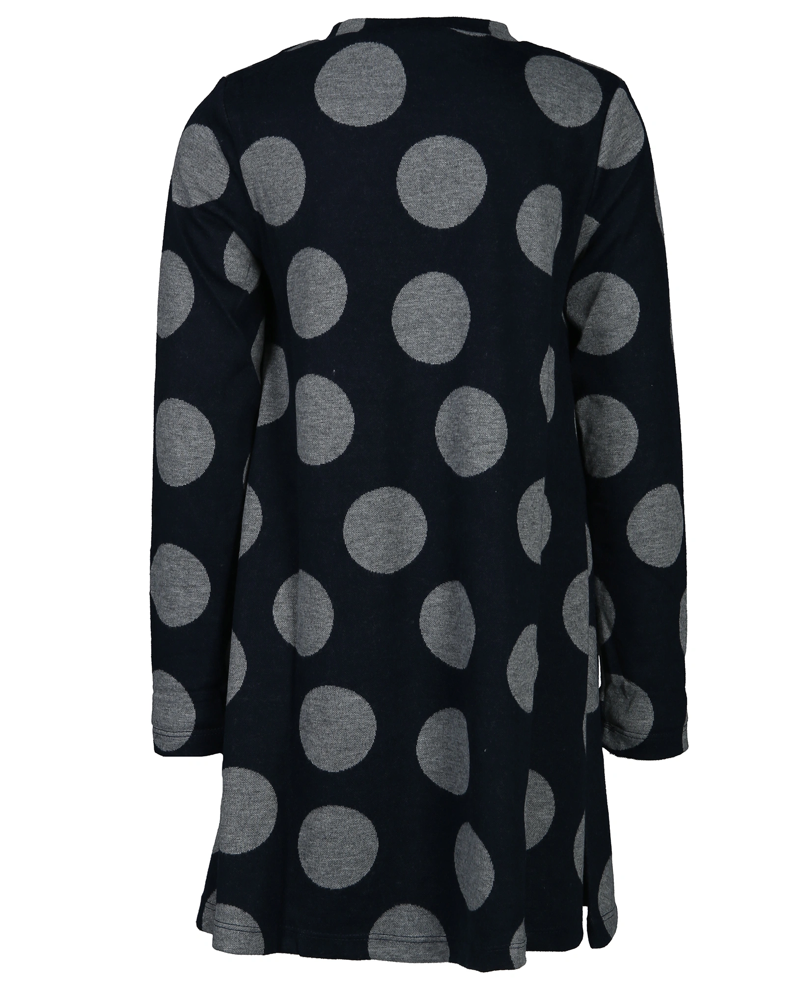 Langarmkleid TUPFEN in dark navy