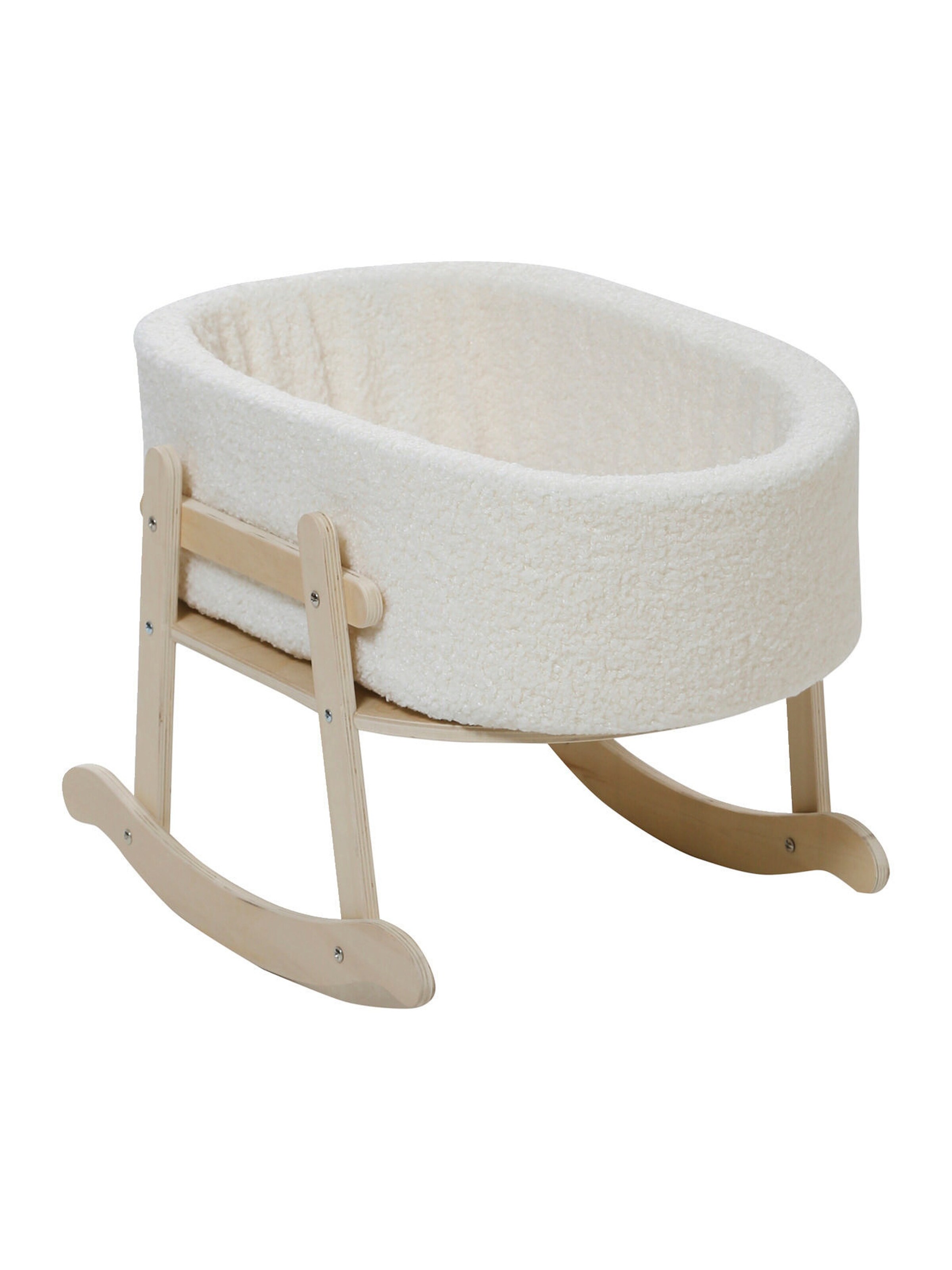 Vertbaudet Puppenwiege MINI COCOON, Stoff/Holz FSC®