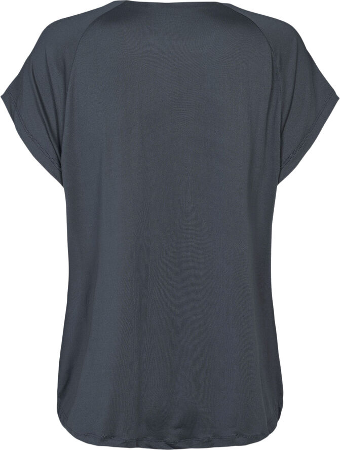 Energetics Boat Neck Trænings T-shirt Grå