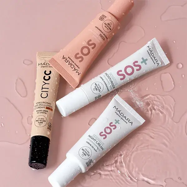 Kit de cuidados suaves SOS Care em 4 passos da Madara Cosmetics, 64ml